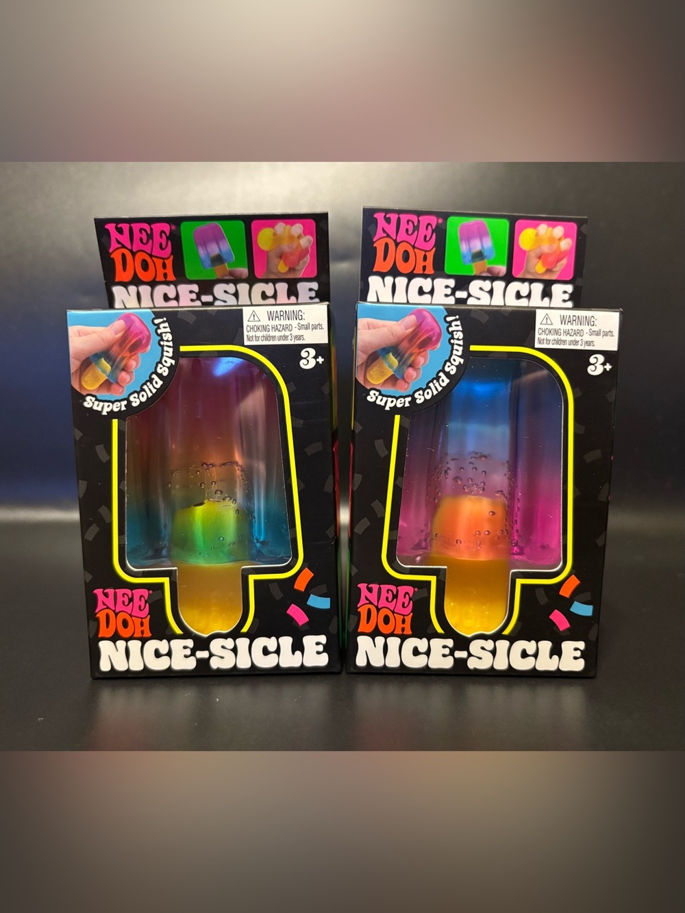 🌈 Schylling NeeDoh Nice-Sicle Bundle (Set of 2)